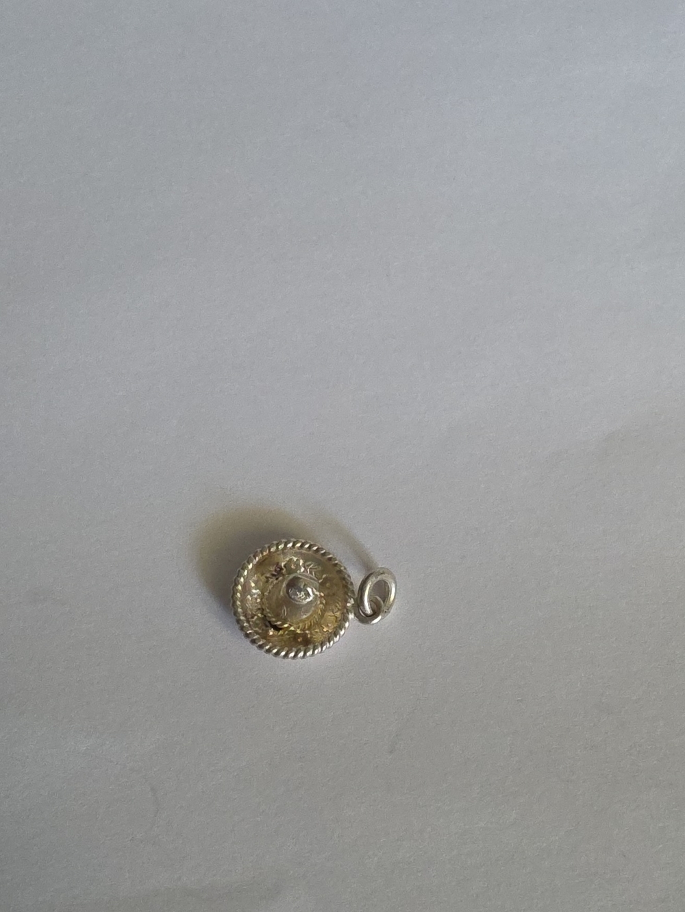 Small 925 Sombrero Pendant